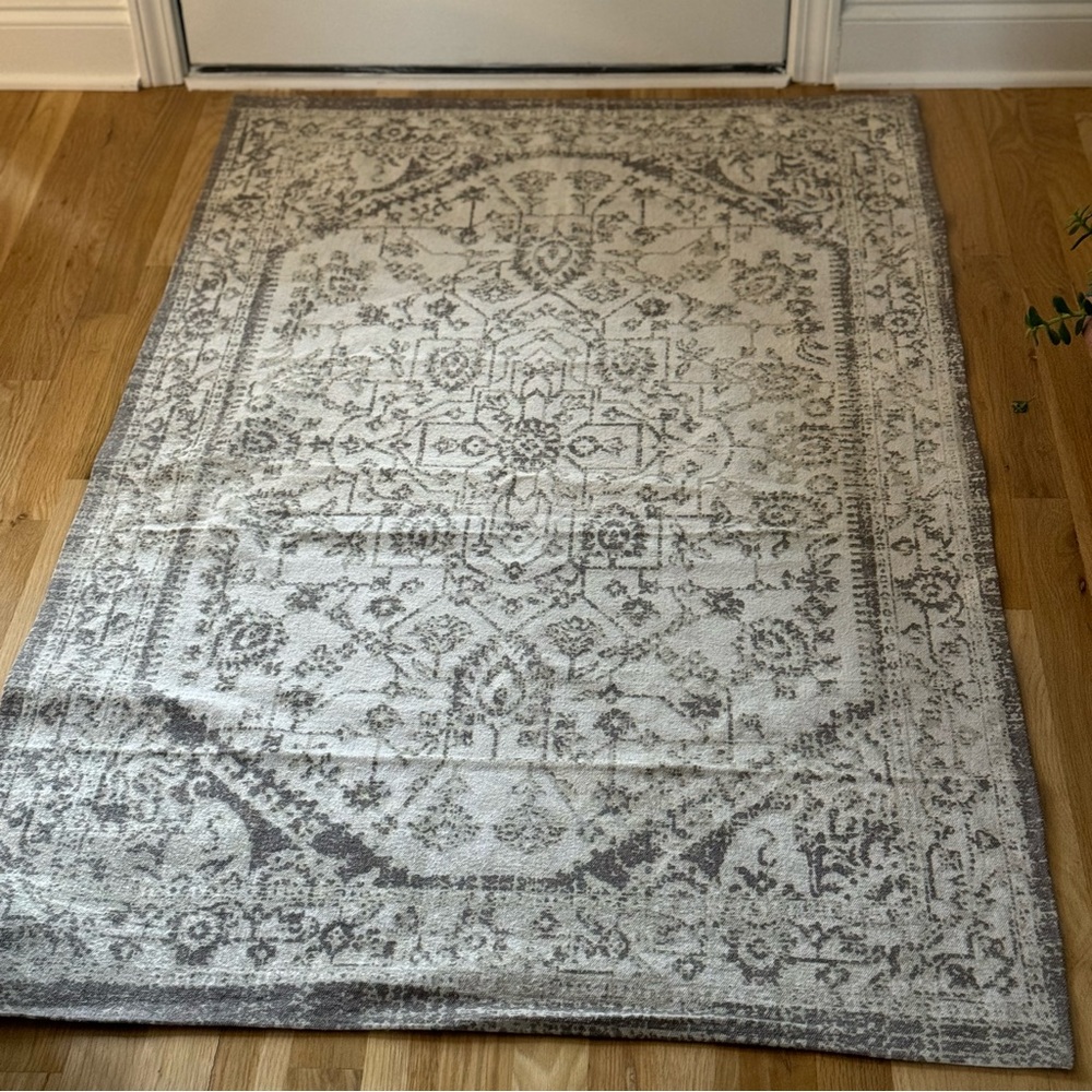 Vintage Cotton Area Rug 36” x 60”